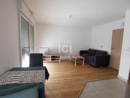Appartement meublé Nantes 2 pièce(s) 41 m2 avec balcons et place de parking - Photo 4
