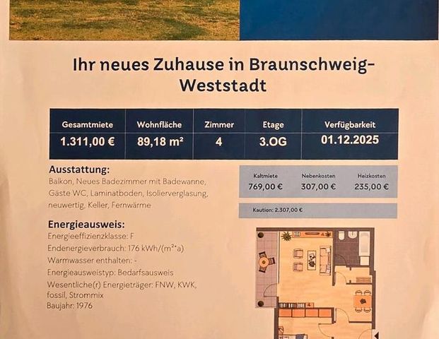 Suche Nachmieter in Braunschweig - Foto 1