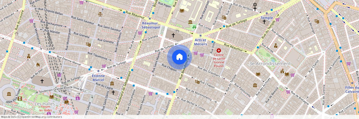 Gravilliers 61, Rue des Gravilliers, Paris