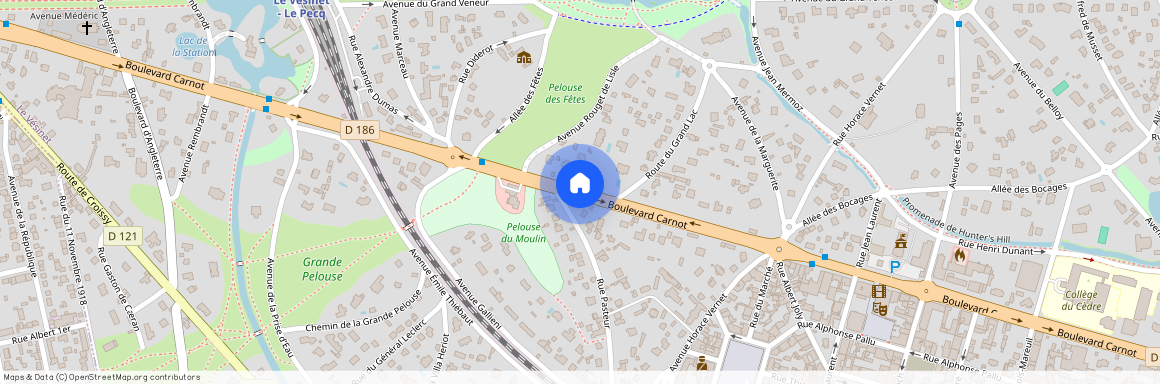 BOULEVARD CARNOT, Le Vésinet