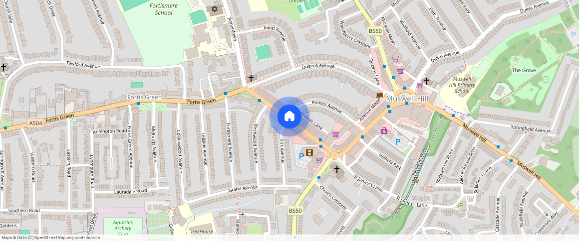 Fortis Green Road, Muswell Hill, London, N10