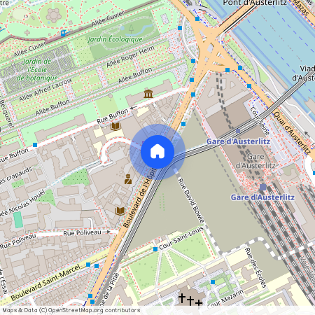 Boulevard de l'Hôpital et Poliveau 75005 Paris (5e arrondissement)