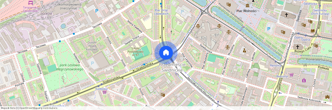 ul. Grabiszyńska - Plac Legionów, Przedmieście Świdnickie, Stare Miasto, Wrocław, dolnośląskie