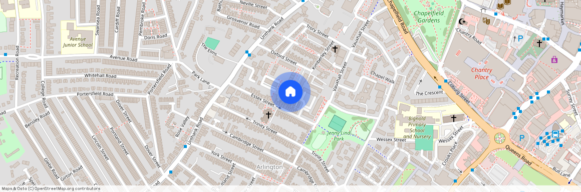 Suffolk Square, Norwich, Norfolk, NR2