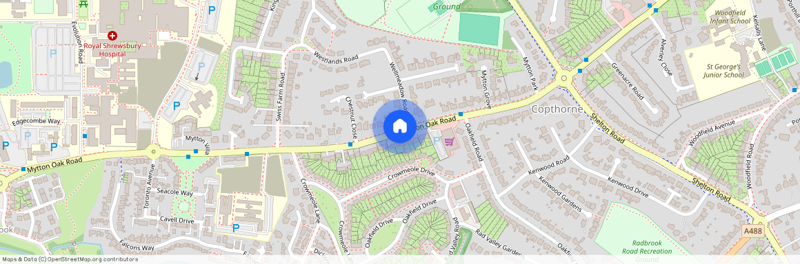 Mytton Oak Road, Shrewsbury, SY3