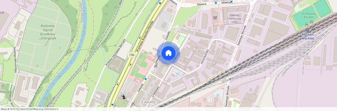 Poznań-Nowe Miasto, ul. Zawady, Zawady