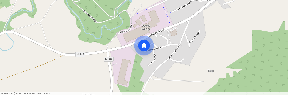 Klockarevägen, Kungsäter
