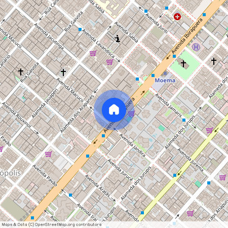 Avenida Ibirapuera, 2480, Moema, São Paulo - SP, 04028-002, Brazil