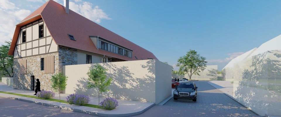 2-R-DG-Whg. mit Einbauküche und Loggia im Rittergut Kanena/ Halle (Saale) - Photo 1