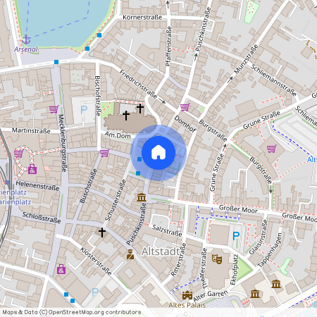 Schwerin-Schwerin, Landeshauptstadt