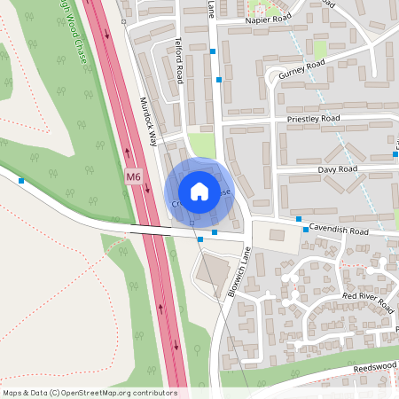 Crompton Close, Walsall, WS2