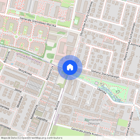 ul. Obrońców Poczty Gdańskiej, Ołtaszyn, Krzyki, Wrocław, dolnośląskie