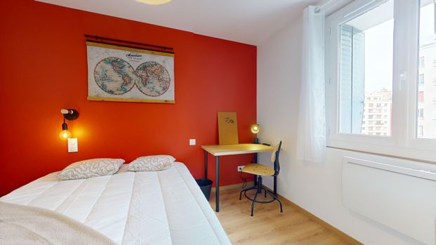 FOCH R Colocation 3 chambres à Grenoble - Photo 1