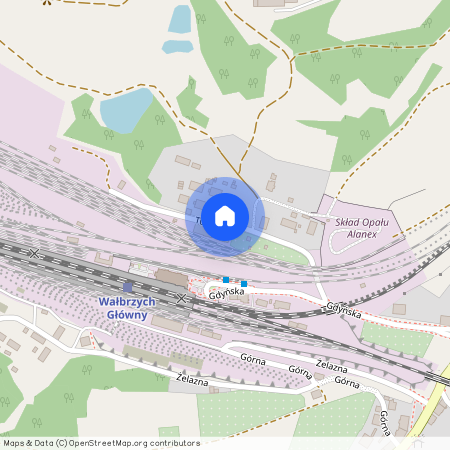 Podgórze, ul. Tunelowa, Wałbrzych