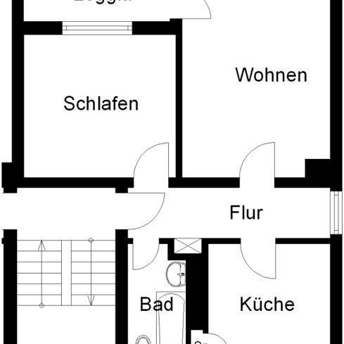 Schöne Wohnung: günstig geschnittene 2-Zimmer-Wohnung in Weende - Photo 1