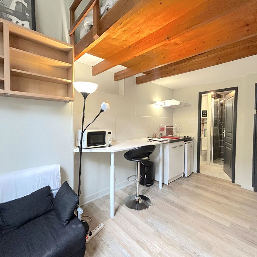 A LOUER APPARTEMENT 1 PIECE AVEC MEZZANINE - BORDEAUX COURS VICTOR HUGO - Photo 1