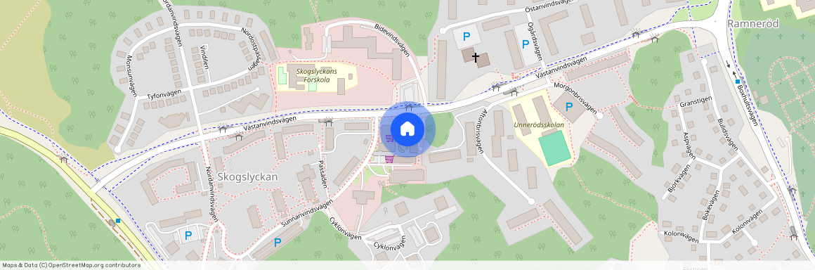 Skogslyckan, Uddevalla, Västra Götaland, Sunnanvindsvägen 10