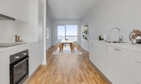 Velbeliggende 3 værelses seniorbolig med stort badeværelse, privat altan og godt fællesskab - Foto 2