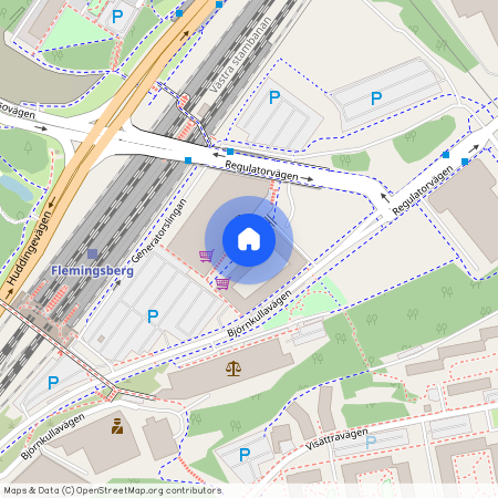 Flemingsberg, Huddinge, Stockholm, Ebba Bååts torg 21