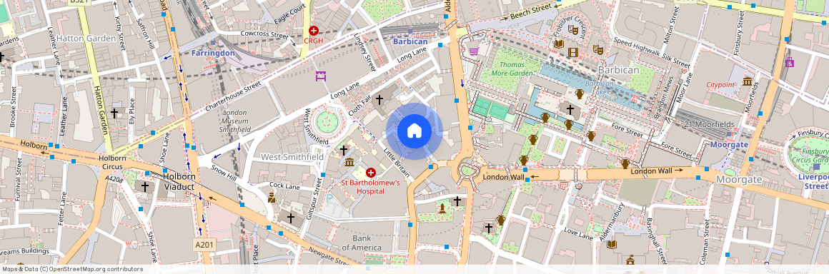 Vicary House, Barts Square, 24 Bartholomew Close, Barbican, London, EC1A