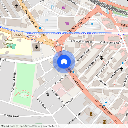 Dunstable Road, Luton, Bedfordshire, LU1