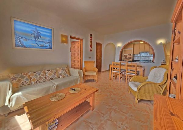 2 bedroom sea view apartment for rent in Cumbre del Sol