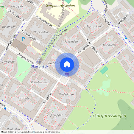 Pilotgatan, Skarpnäck