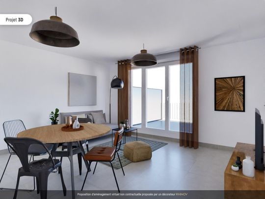 location Appartement T2 DE 42.9m² À MARSEILLE - Photo 1