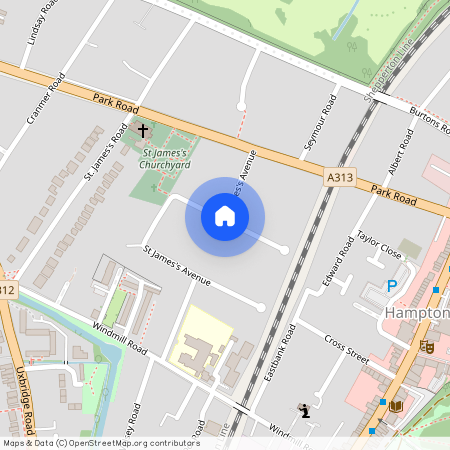 Hampton, St. James's Avenue, Hampton Hill, TW12 1HH, Middlesex