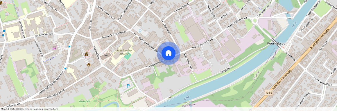 Harelbeeksestraat 47, 8520, Kuurne