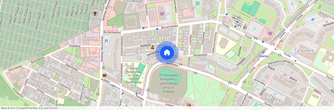 ul. Złotopolska, Targówek Mieszkaniowy, Targówek, Warszawa, mazowieckie