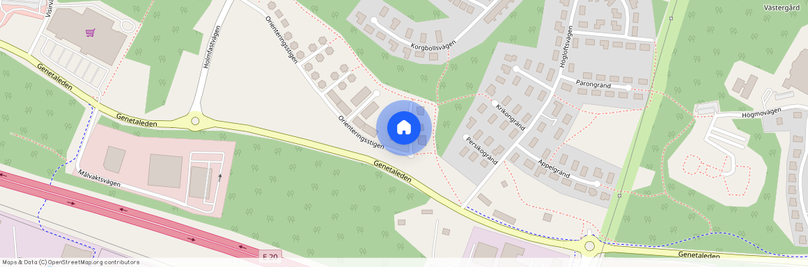 Orienteringsstigen, Södertälje