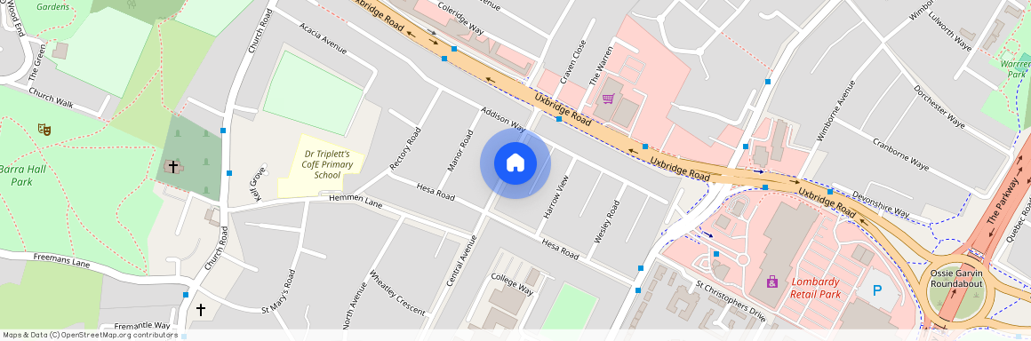 Central Avenue, Greater London, UB3
