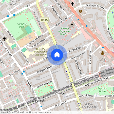 Bride Street, Islington, London, London N7