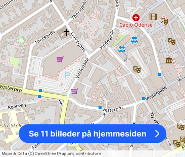 Dejlig 2-værelses lejlighed i hjertet af Odense. - Foto 1