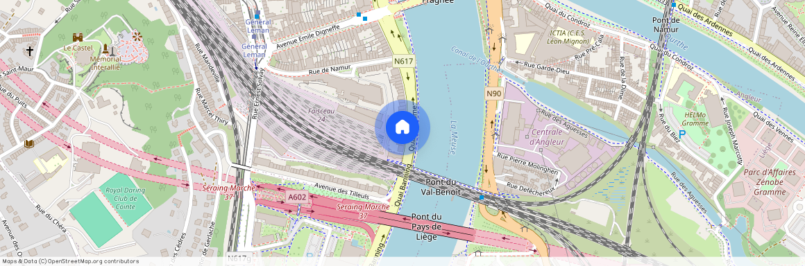 Quai de Rome, 108, 4000, Liège