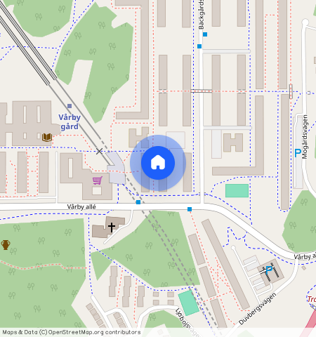 Bäckgårdsvägen 3, Vårby