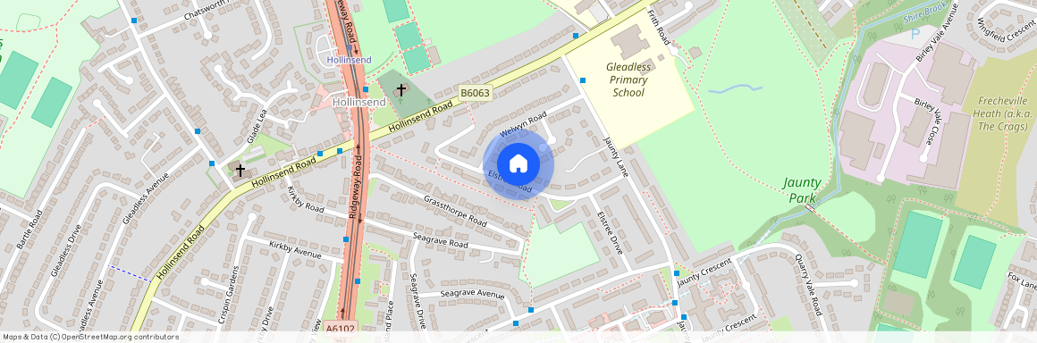 Elstree Road, Sheffield, S12