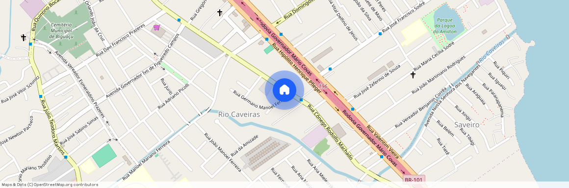Rua Cônego Rodolfo Machado - de 838 a 1768 - lado par, Rio Caveiras, Biguaçu, SC, 88161732