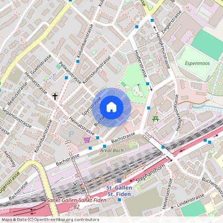 9008, St. Gallen, Buchwaldstrasse, 6