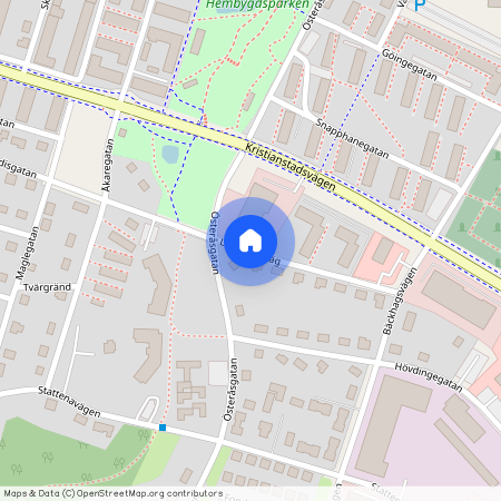 Lille Mats väg, Hässleholm