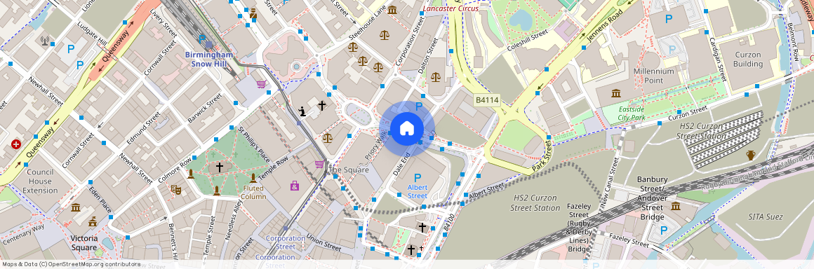 Exchange Square, The Priory Queensway, Birmingham, West Midlands, B4