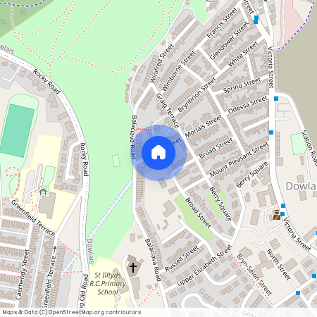 Regent Street, Dowlais, CF48