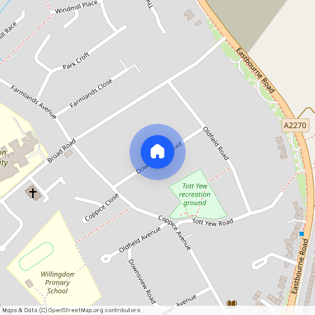 Downs Valley Road, Willingdon, Eastbourne, BN20