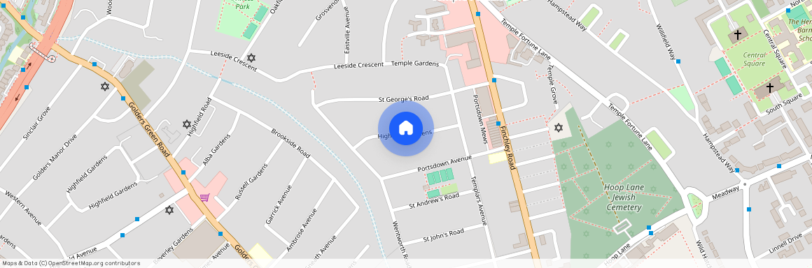 Highcroft Gardens, NW11, Golders Green