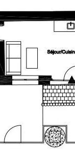 Appartement à louer 1 pièce 29.59m² - Photo 2