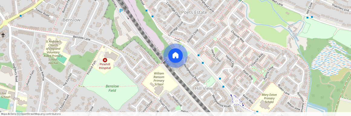 Wedgewood Road, Hitchin, Hertfordshire