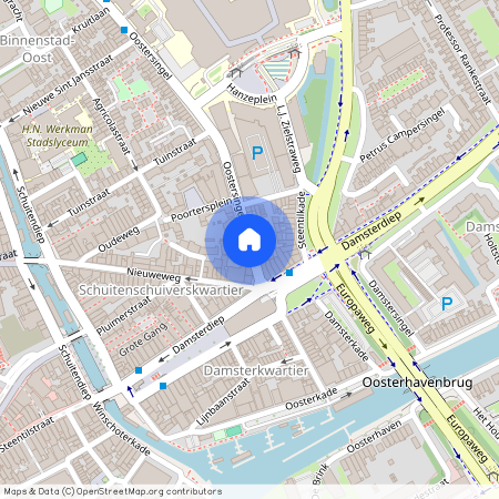 Binnenstad-Oost, 9713 EW, Oostersingel, Groningen