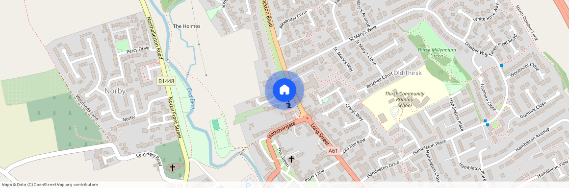 Long Street, North Yorkshire, YO7 1BB, Thirsk