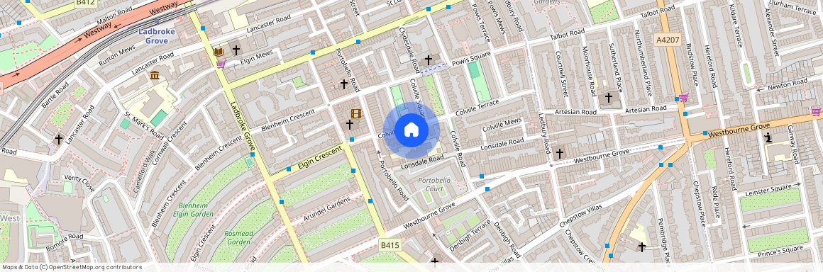 Colville Terrace, Notting Hill, W11